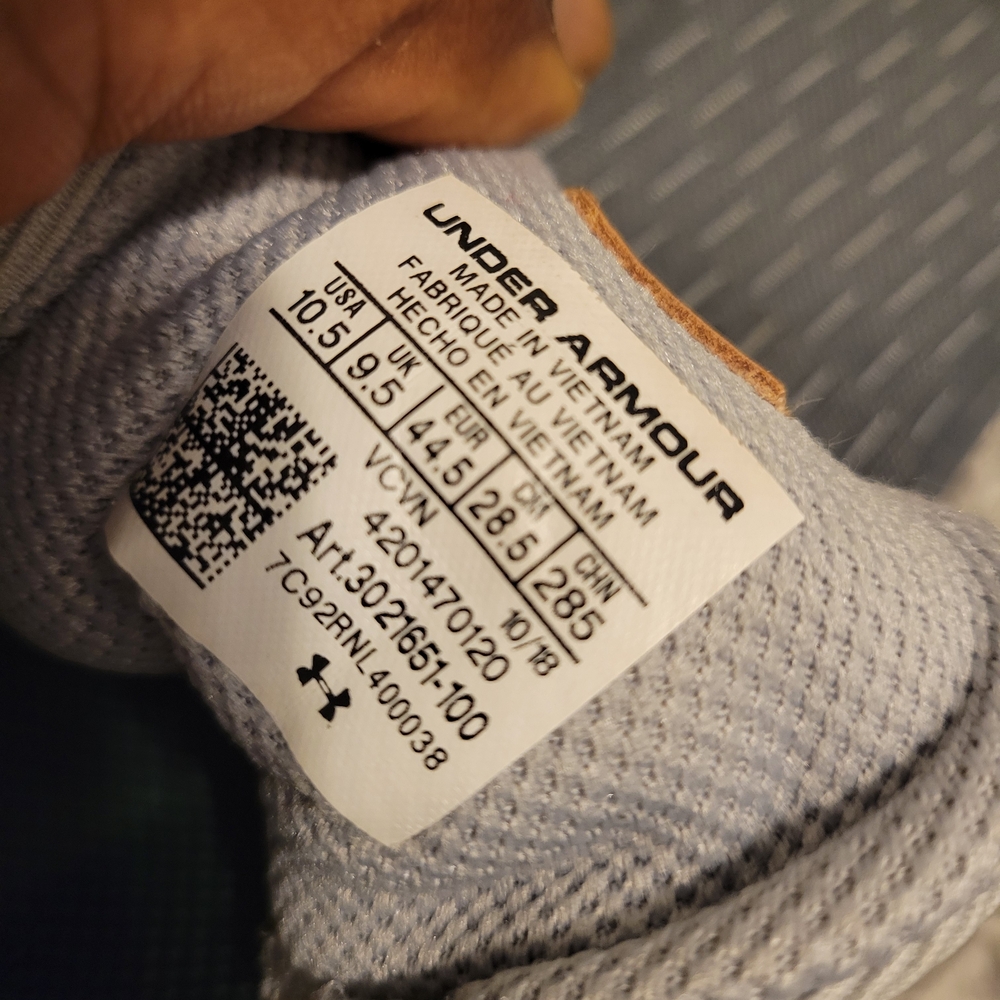 Under Armour Gray Sneakers - Picture 8 of 8